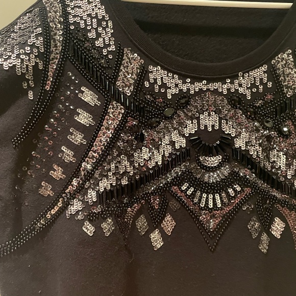 Woman’s embellished crew neck - Picture 1 of 3